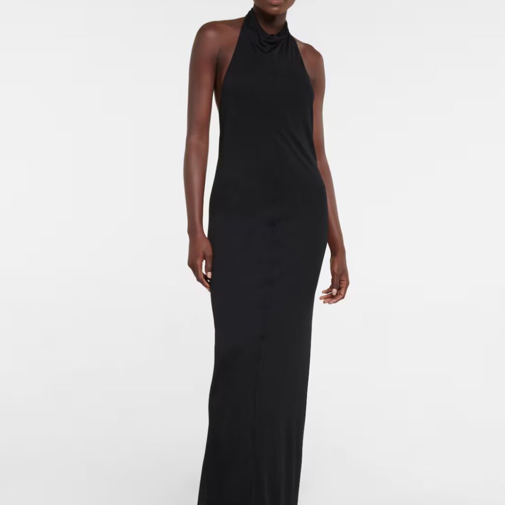 The Row Brynlee Halterneck Maxi Dress